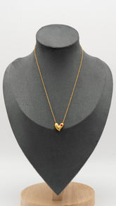 Red Muse Heart Necklace